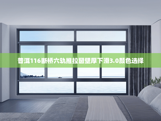 普洱116断桥六轨推拉窗壁厚下滑3.0颜色选择
